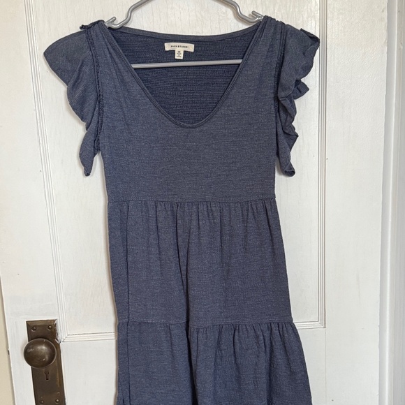 Max Studio's Mini Blue Dress - Picture 1 of 2